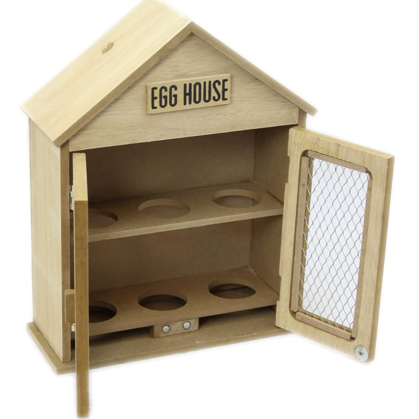 Wooden Two Door Egg House